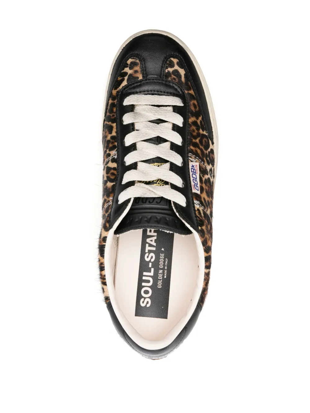 Кеды Soul Star с анималистичным узором GOLDEN GOOSE, коричневый — фото 4
