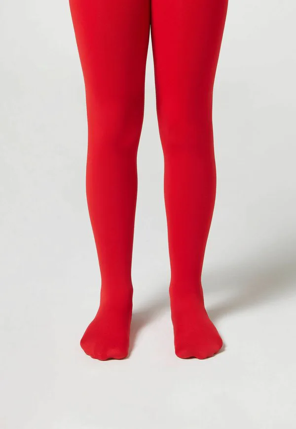 Мягкие на ощупь колготки плотностью 50 ден Calzedonia, Red — фото 3