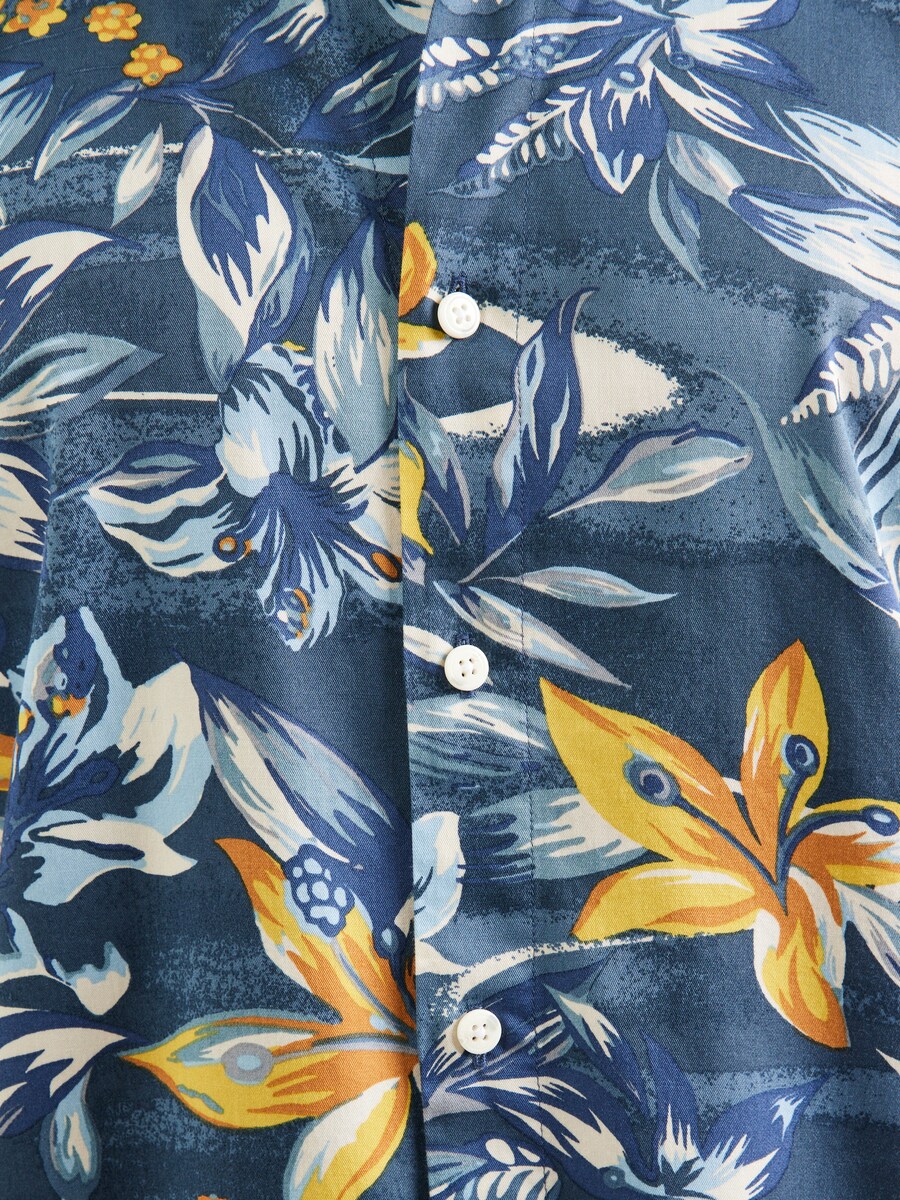 Удобная рубашка на пуговицах Superdry, цвет Blue/Light blue — фото 3