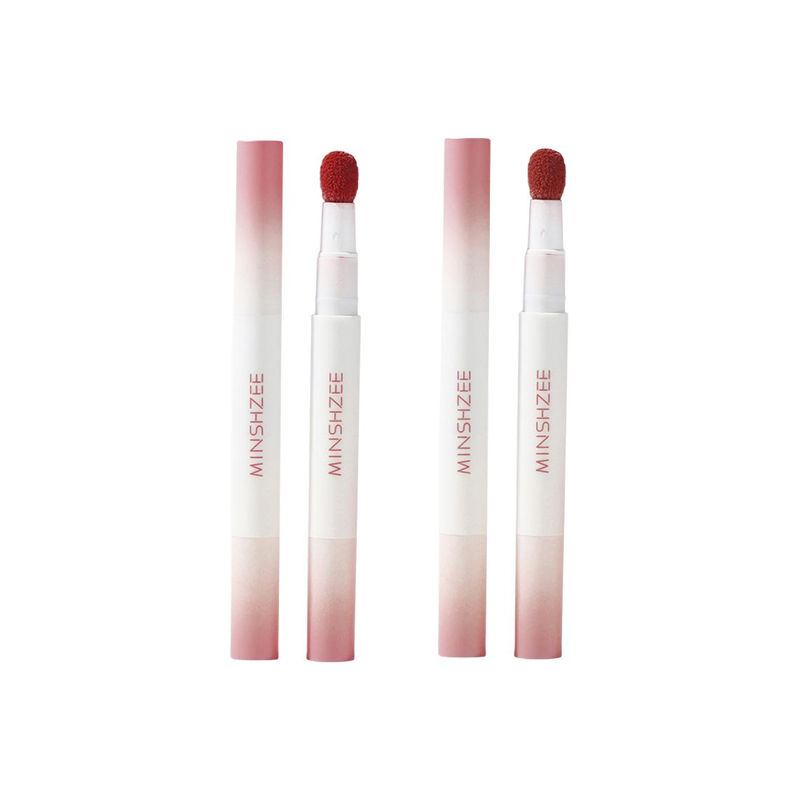 

Воздушный матовый блеск для губ velour легко растушевывается, устойчив к размазыванию, стойкий, выравнивающий тон кожи 1,8г MINSHZEE