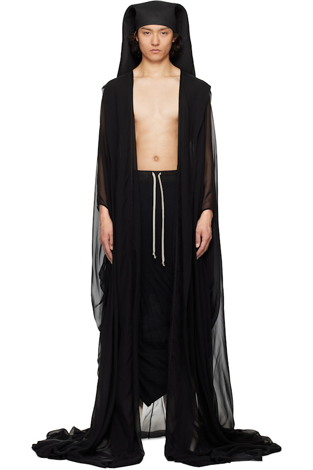 

Пальто Hollywood allahnah Rick Owens, черный