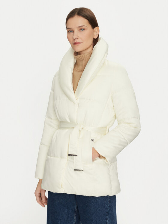 

Пуховик свободного кроя WUP1216 U.S. Polo Assn., белый