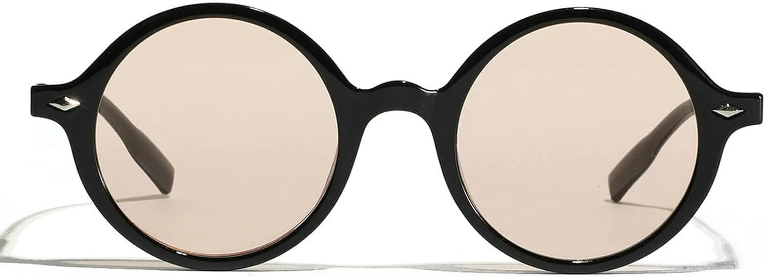 

Солнцезащитные очки Willochra Fashion Retro Oval для женщин и мужчин, винтажные, маленькие, классические, круглые, с заклепками, защита от ультрафиолета UV400, C7
