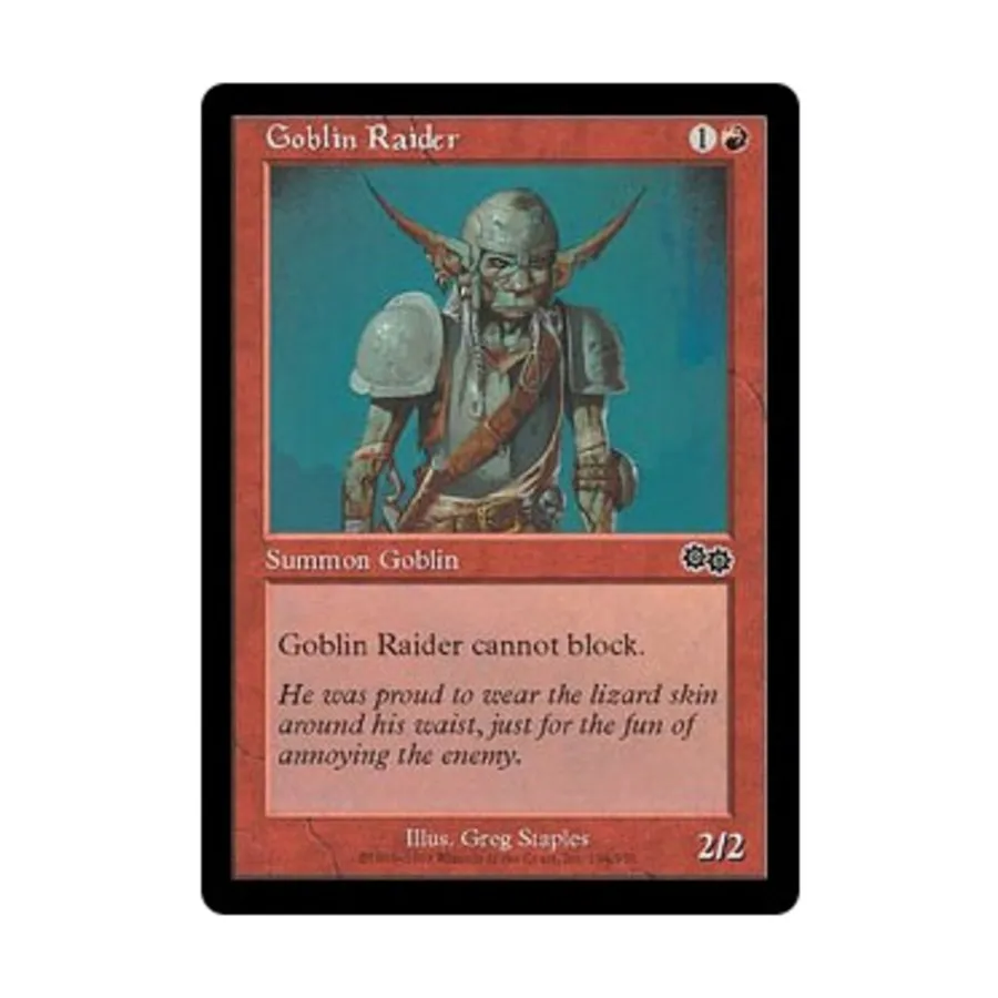 

CCG Гоблин-рейдер (клавиша C), MTG - Urza's Saga