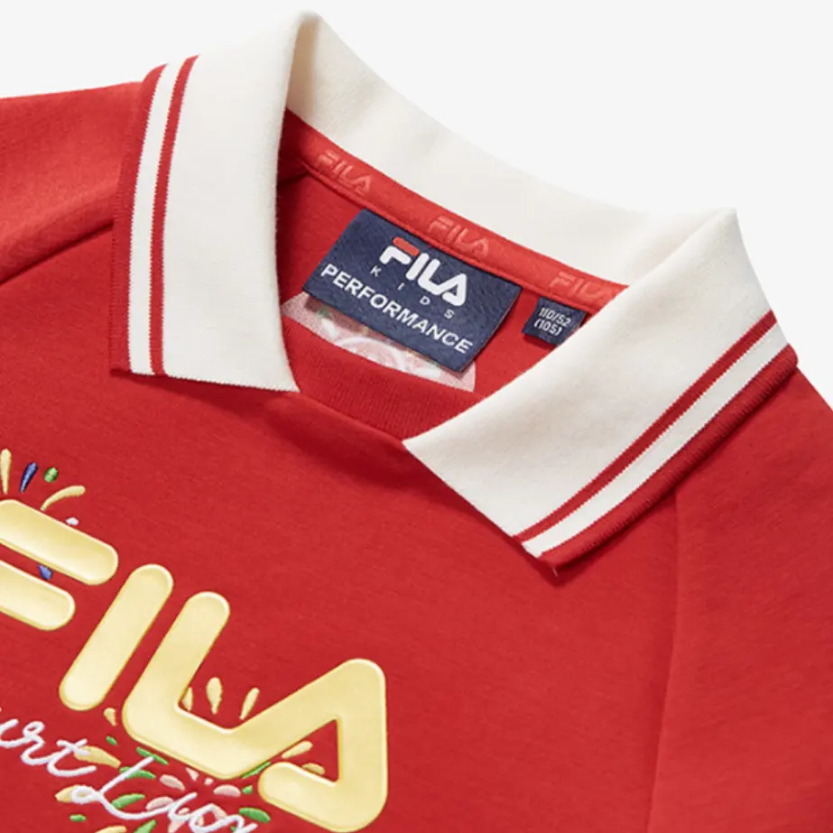 Платье Vermilion для детей 3-7 лет FILA KIDS, Vermilion — фото 4