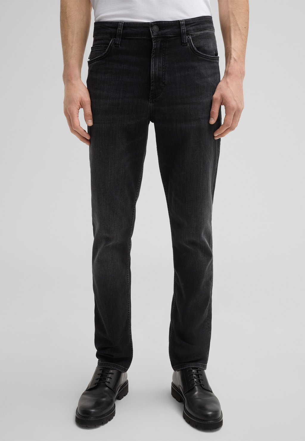 

Джинсы облегающего кроя Strellson, пятнистый серый