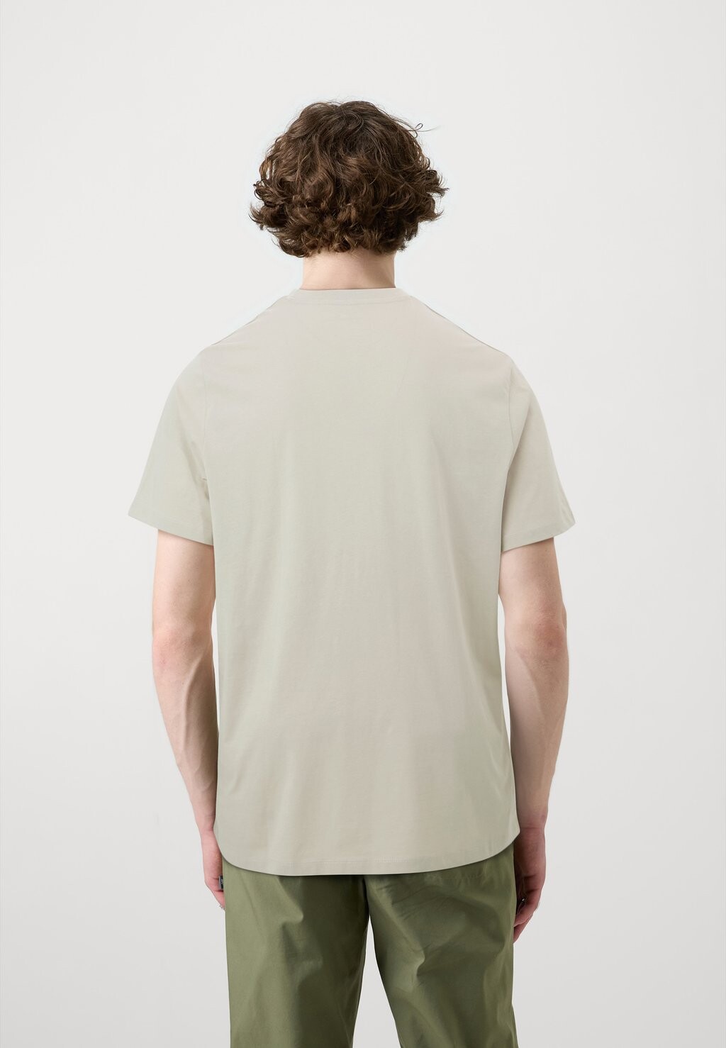 

Футболка с принтом ELEGACY BLOCKING TEE NECK Jack & Jones, кремовый