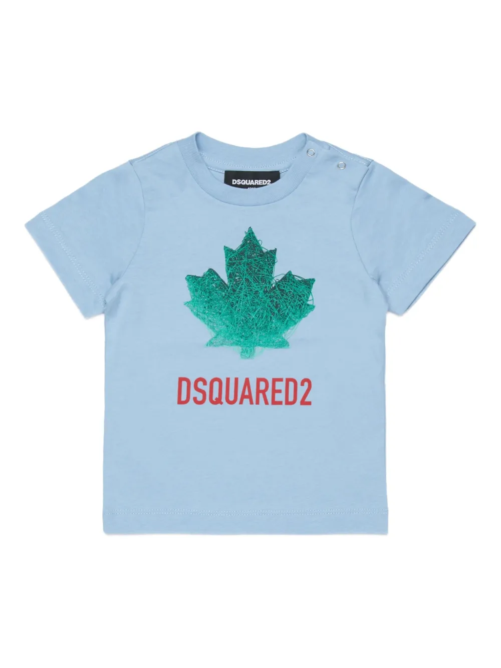 

Футболка с логотипом Dsquared2 Kids, синий