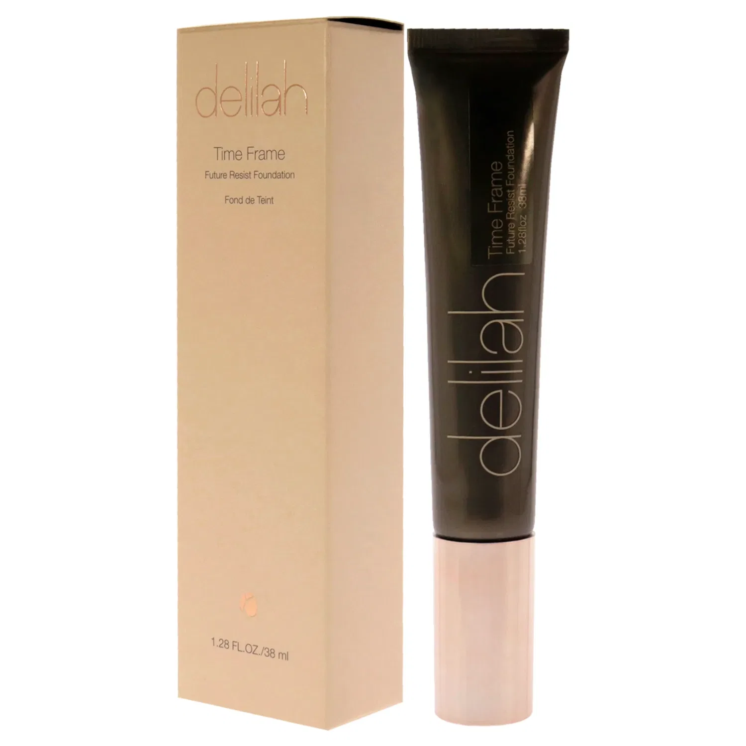 Тональный крем Time Frame Future Resist Foundation SPF 20 - Buttermilk от Delilah for Women - 1,28 унции, коричневый — фото 4