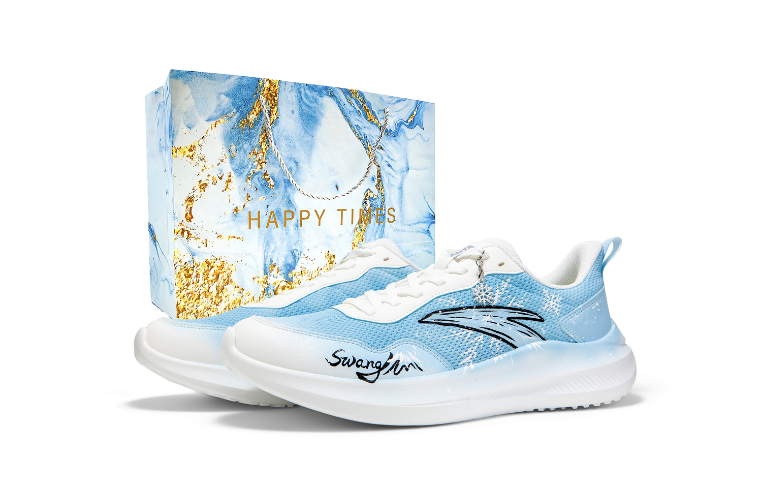 

Sky Cushioning Абразивостойкий Дышащий Low top Повседневный Фитнес-тест, Медицинский осмотр, Городские поездки ANTA, белый синий