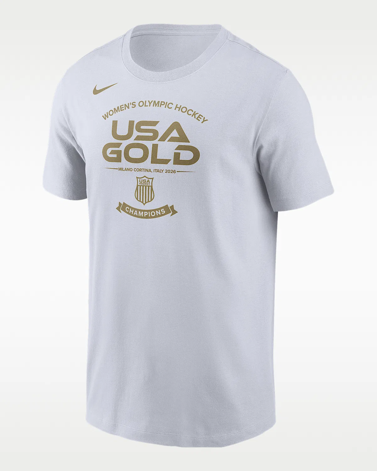 Мужская футболка с коротким рукавом Nike Team USA, White