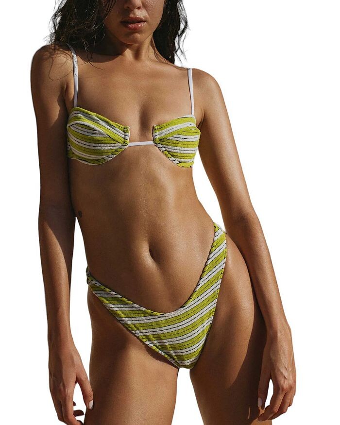 

Яркий купальник Lola Bottom Bright Swimwear, зеленый