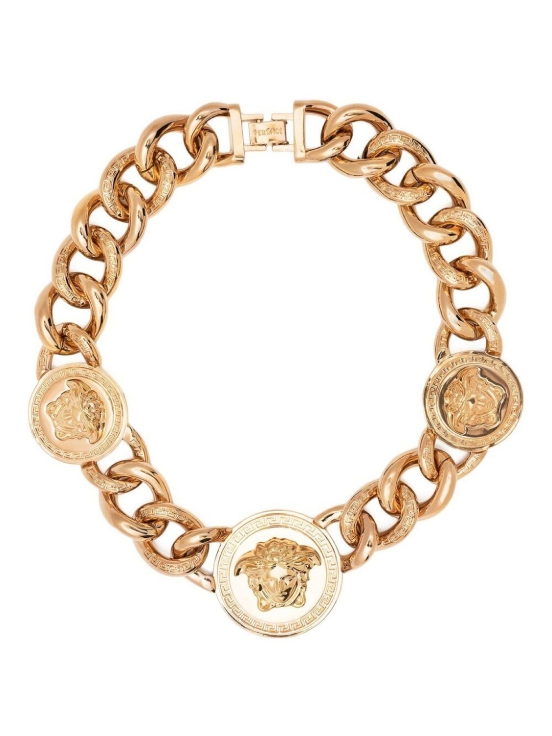 

Массивная цепочка на шею с декором Medusa Versace, золотой