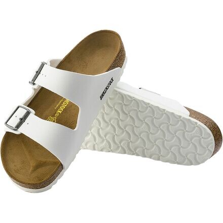 Сандалии Arizona женские Birkenstock, цвет White Birko-flor — фото 4