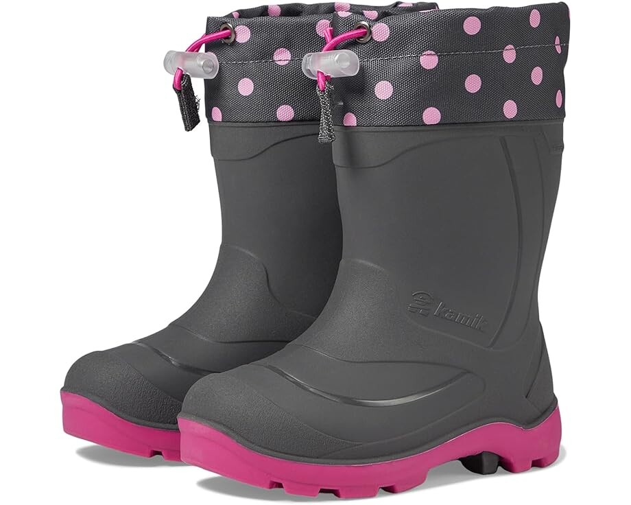 

Ботинки Kamik Kids Snobuster 2, цвет Charcoal/Magenta