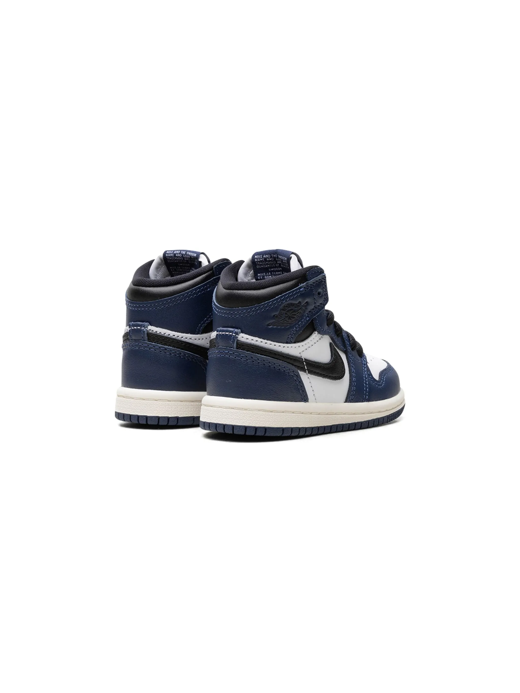Кроссовки Air Jordan 1 Retro High OG Midnight Navy Jordan Kids, синий — фото 3