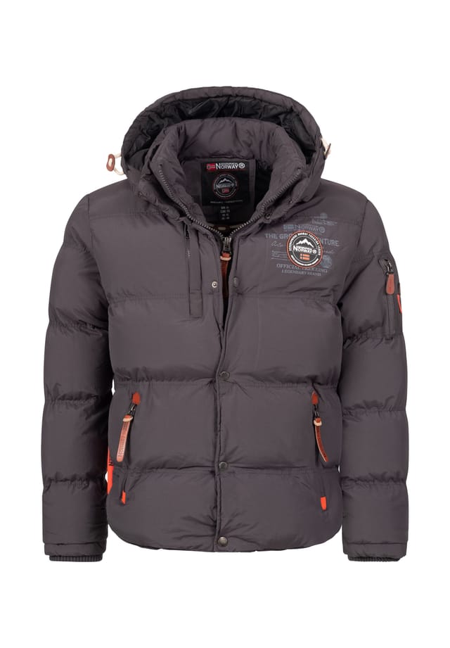 

Стеганая куртка Geographical Norway, серый