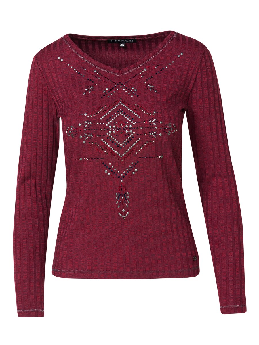 

Лонгслив KOROSHI, Dark red