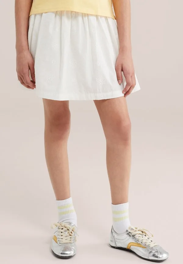 Юбка а-силуэта We Fashion, White — фото 2