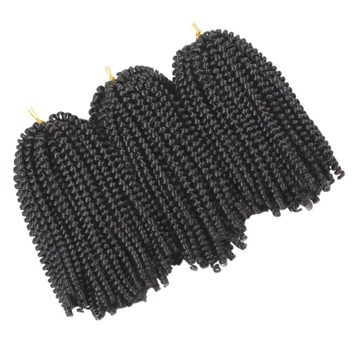 Синтетические волосы для плетения Xtrend Spring Twist Crochet Hair Extensions 8 дюймов Xtrend — фото 4