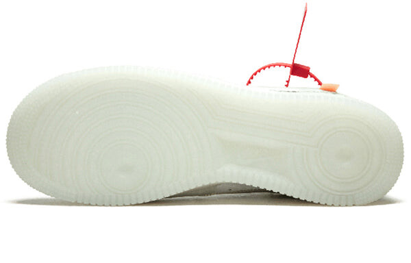 Кроссовки x off white air force 1 low Nike, белый — фото 4