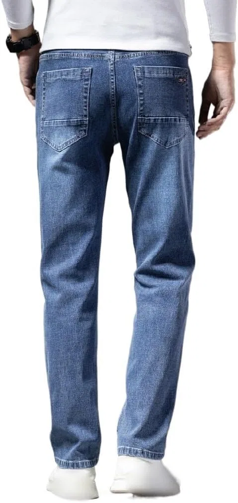 Джинсы мужские Classic Denim Stretch, синие — фото 4