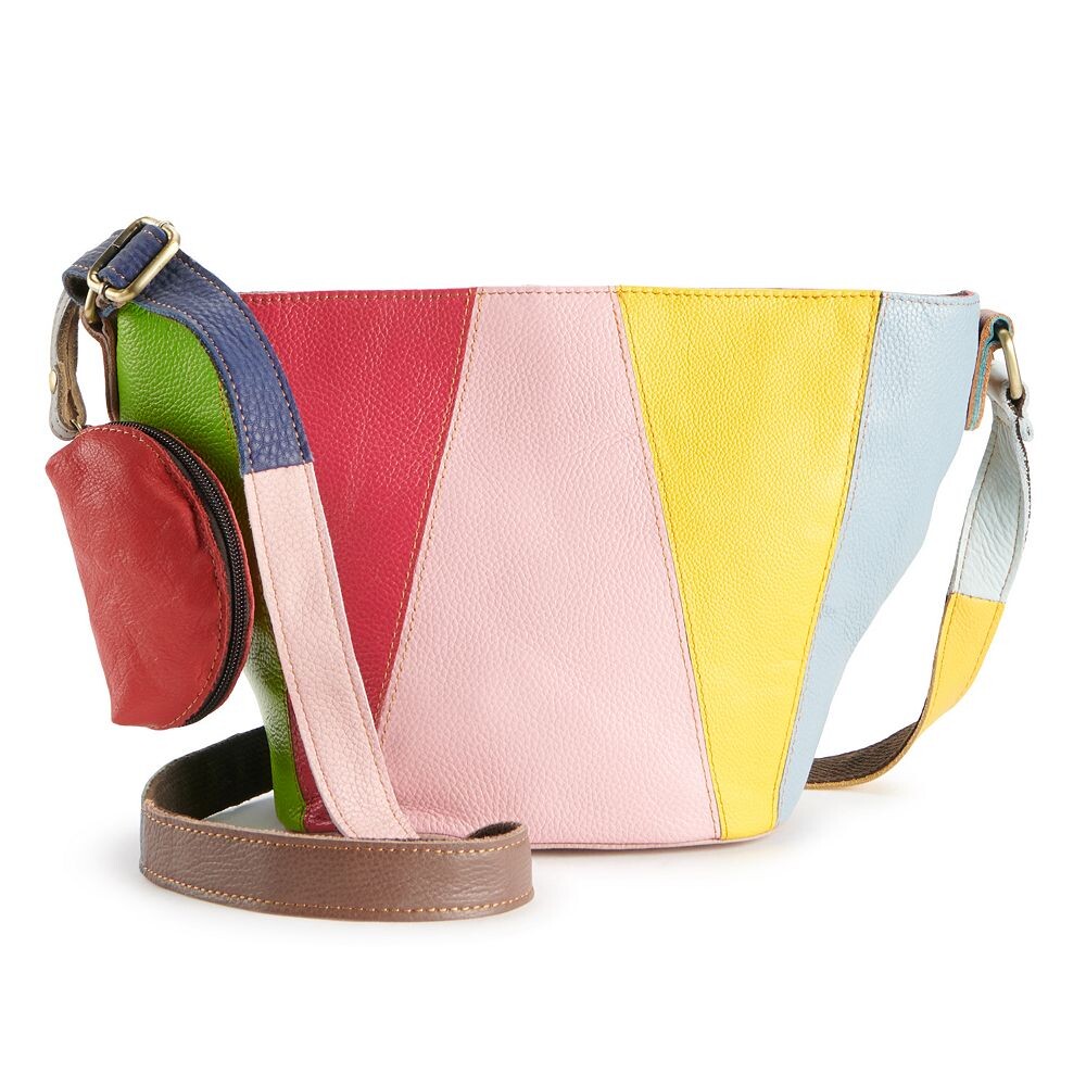 

Ameri Кожаная сумка через плечо Taura Ameri Leather, цвет Rainbow