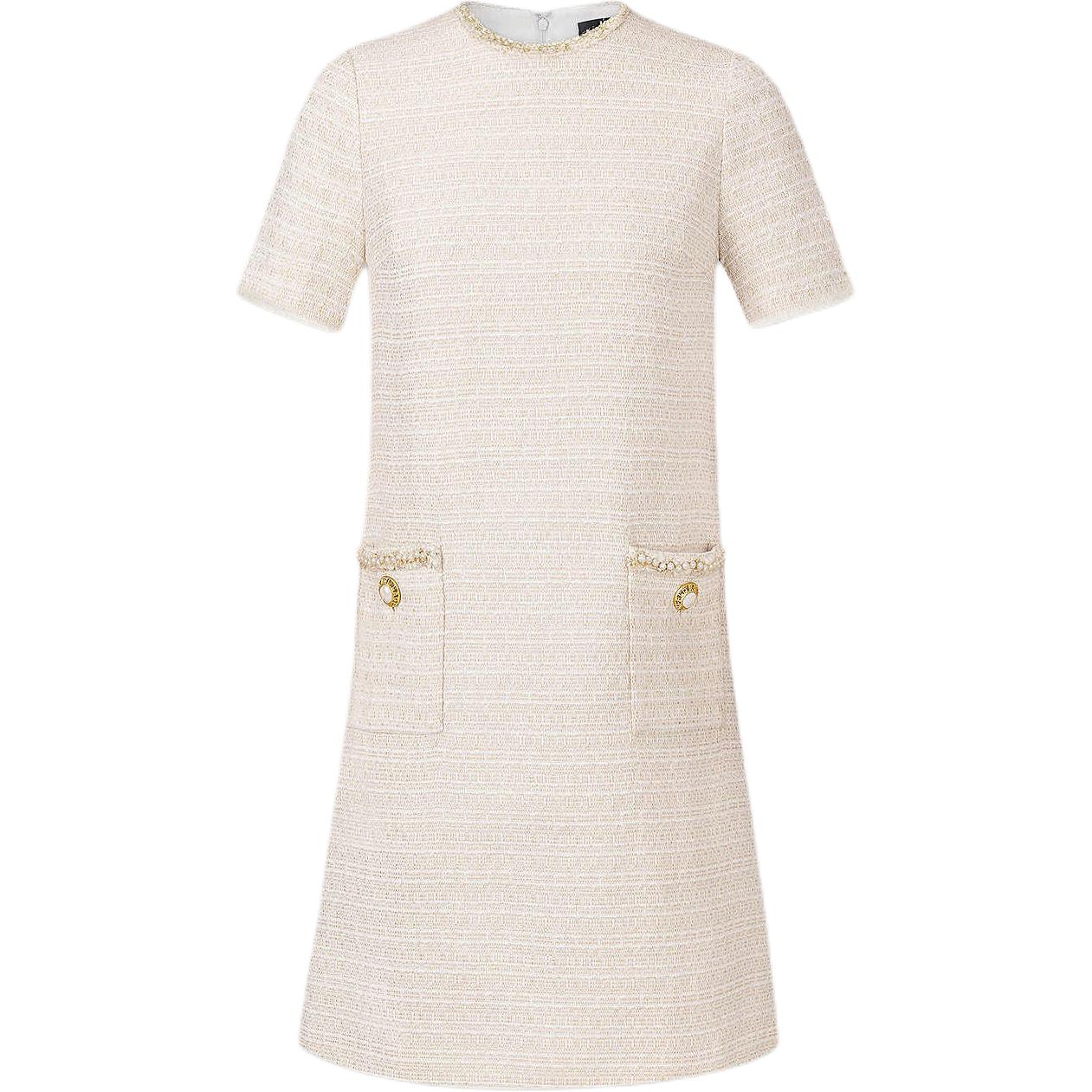 

KARL LAGERFELD / Karl Lagerfeld Jeans Karl Lagerfeld SS25 платье с короткими рукавами женское Gold