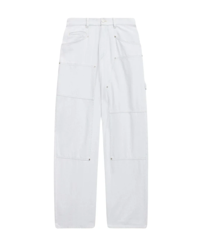 

Светло-Голубые джинсы с широкими штанинами Marant Ãtoile, синий