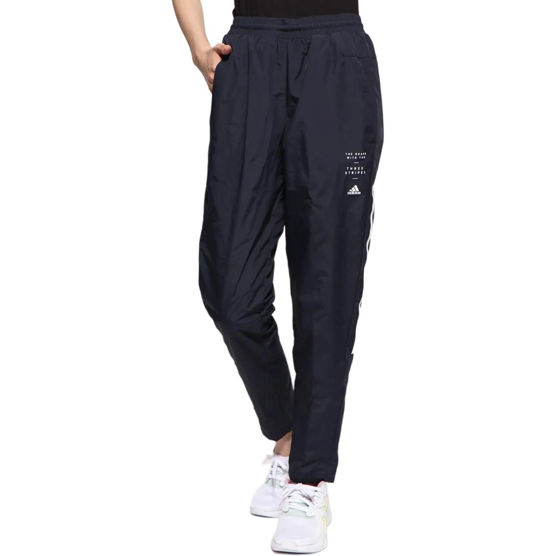 

Вязаные спортивные штаны женские Adidas, синий