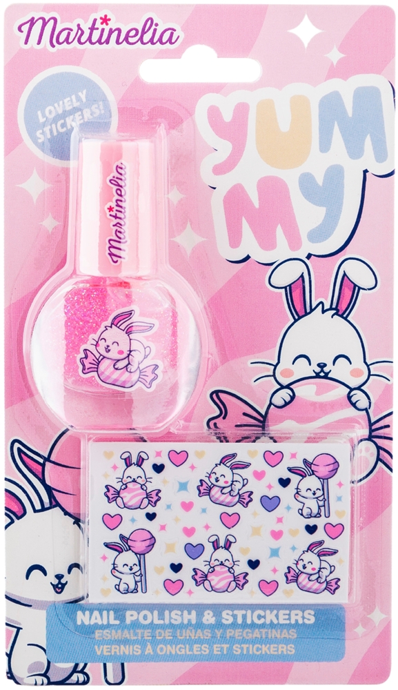 

Вкусный набор лаков и наклеек для детей Martinelia, 1 шт
