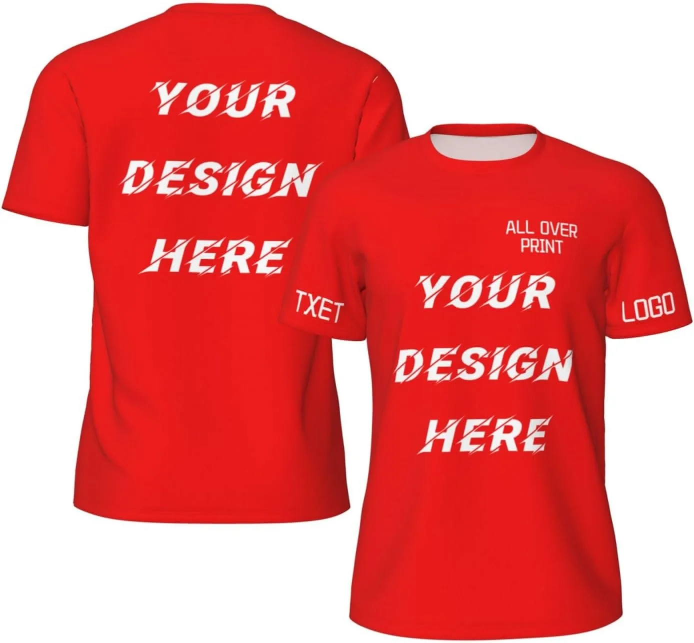 

Футболка Custom с логотипом и текстом