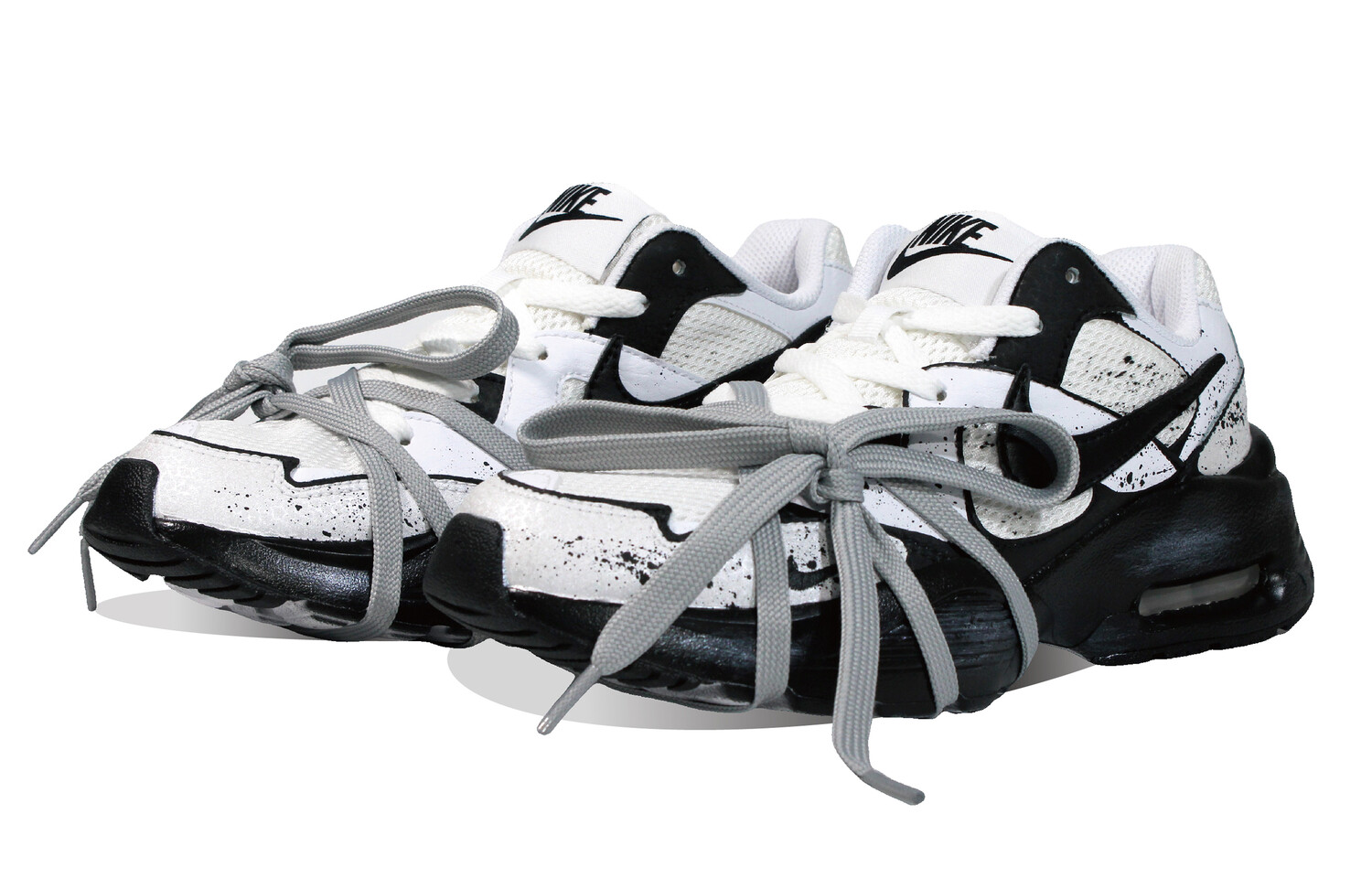 

Кроссовки Air Max Fusion унисекс с низким верхом белого/черного цвета Nike