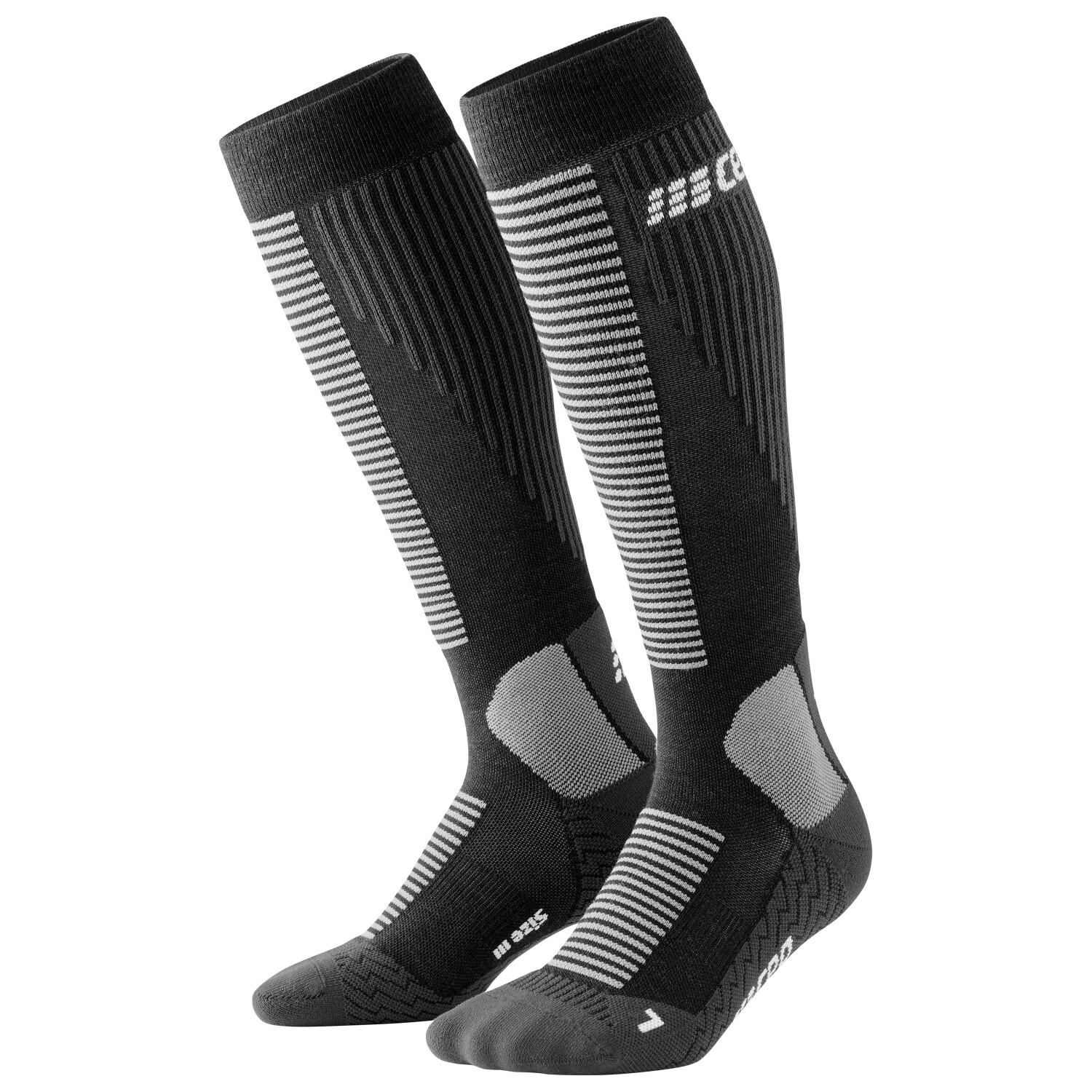 

Лыжные носки Cep Touring Compression Socks Skiing Tall V2, черный