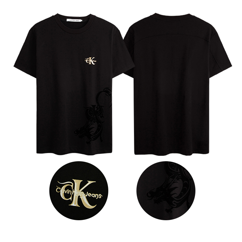 

Футболка CALVIN KLEIN Limited Series Year Of The Dragon унисекс, красный XAT-Rouge