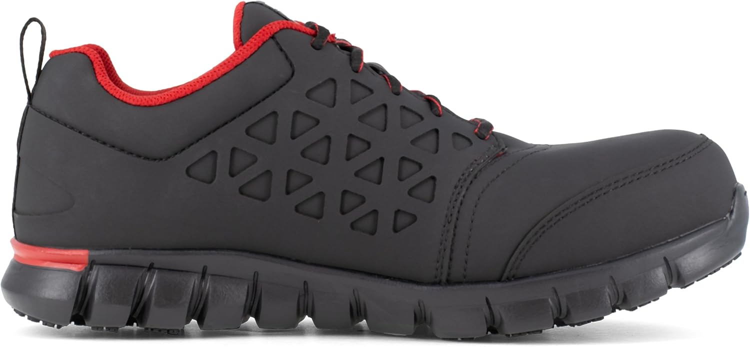 Мужские оксфорды Reebok Work Sublite Cushion Work EXOFUSE CT, красный — фото 4