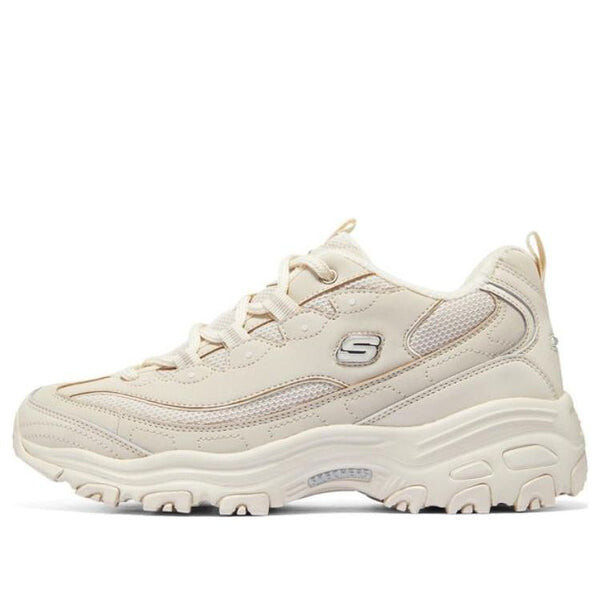 

Кроссовки d'lites 1.0 chunky shoes 'cream white' Skechers, белый