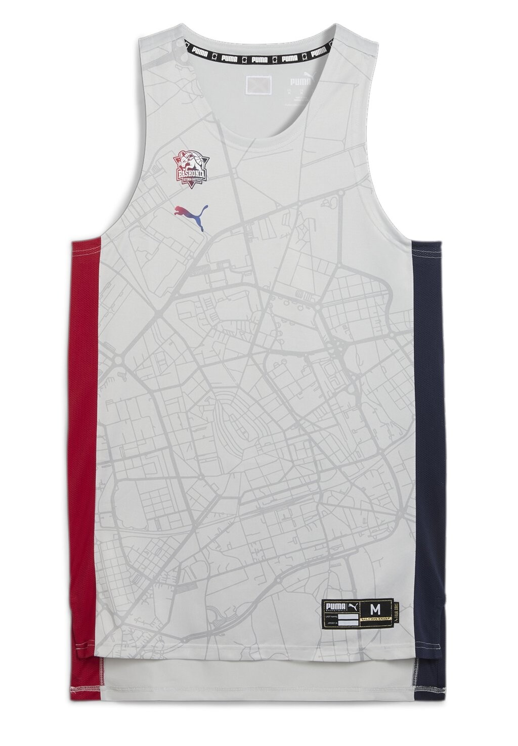 

Топ SASKI BASKONIA AUSWÄRTS Puma, серый