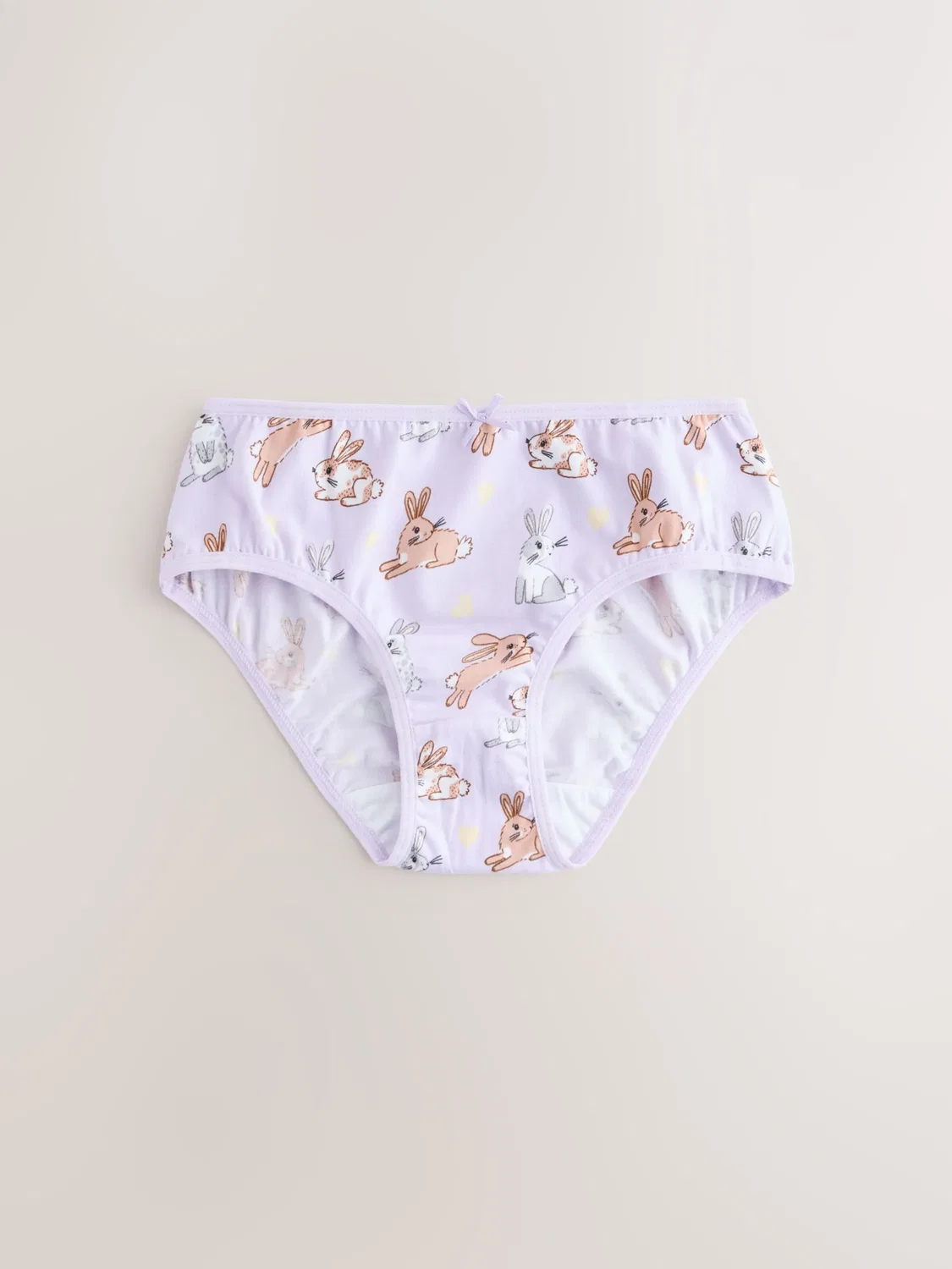 Трусы Next, Light Blue/Light Yellow/Light Purple/Rose/Powder/Off White — фото 3