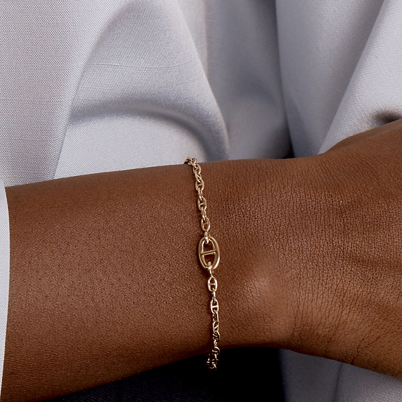 Farandole Браслеты Женские HERMES, розовое золото — фото 4
