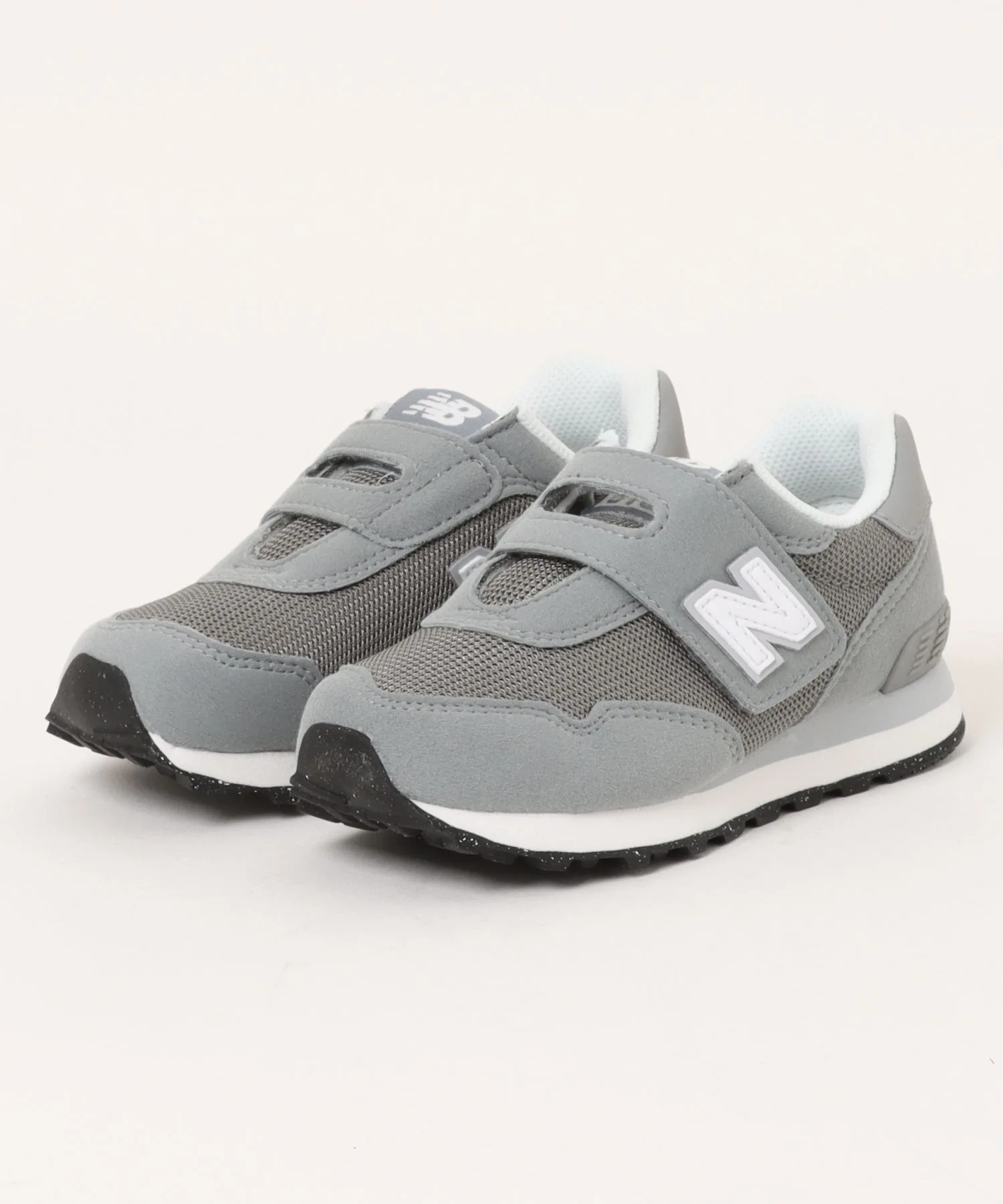 Детские кроссовки с липучкой New Balance PV515 серые