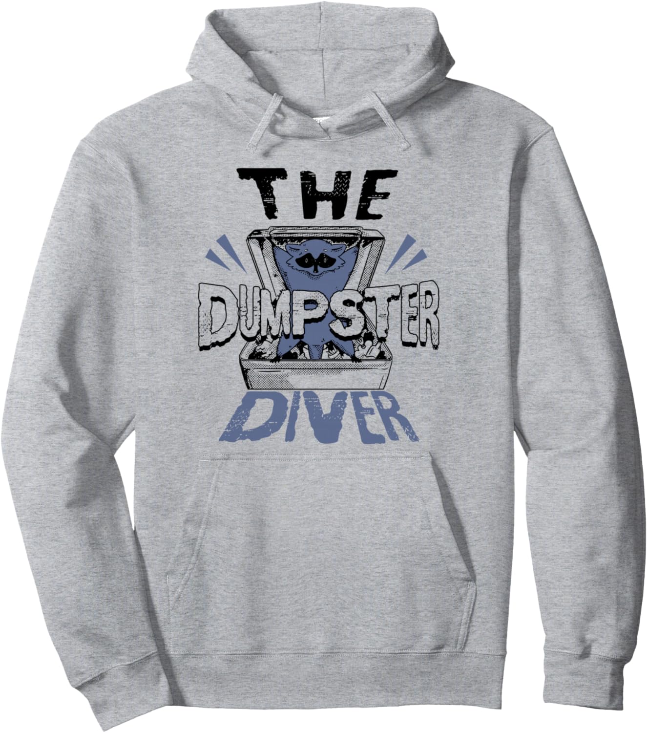 

Худи с надписью «Любитель енотов, собирающий мусор в мусорных баках, копающийся в мусорных контейнерах» Dumpster Diving Raccoon Gifts, серый