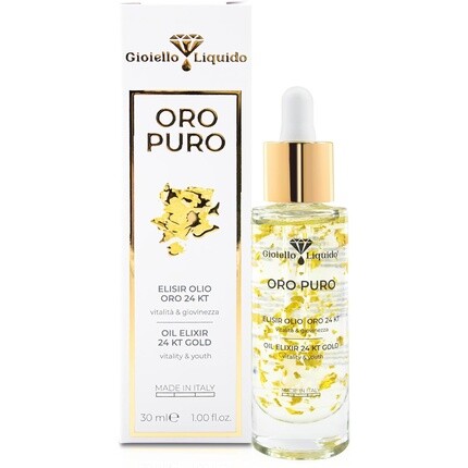 

Gioiello Liquido Эликсир с маслами 24-каратного золота против темных пятен для лица и тела 30 мл