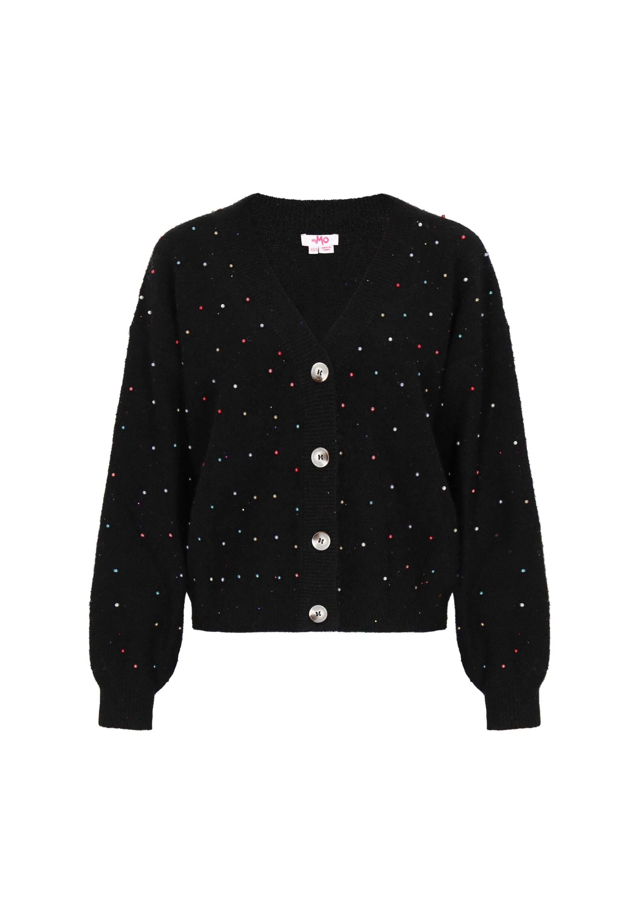 

MYMO Вязаный кардиган в черном цвете