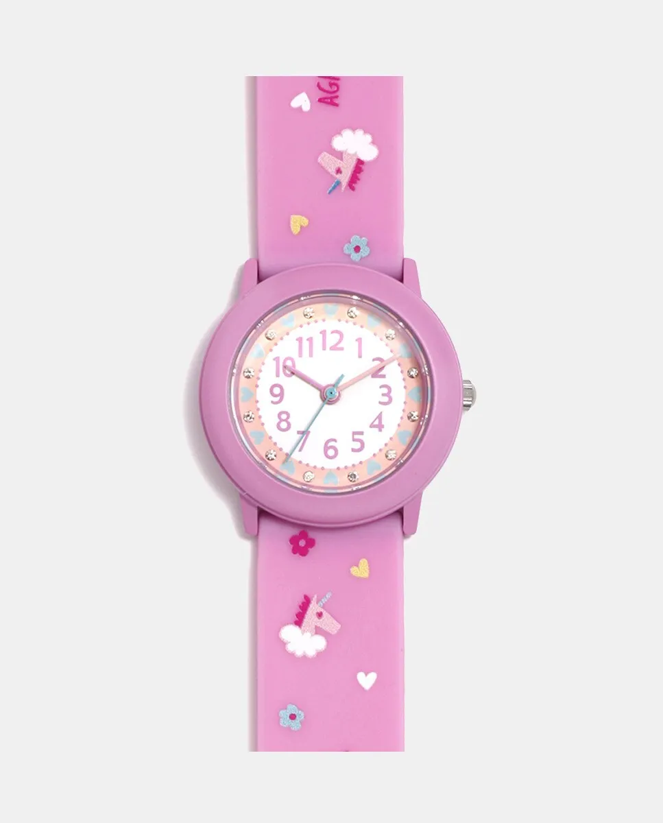 

Розовые часы Bombón AGR368 Agatha Ruiz de la Prada