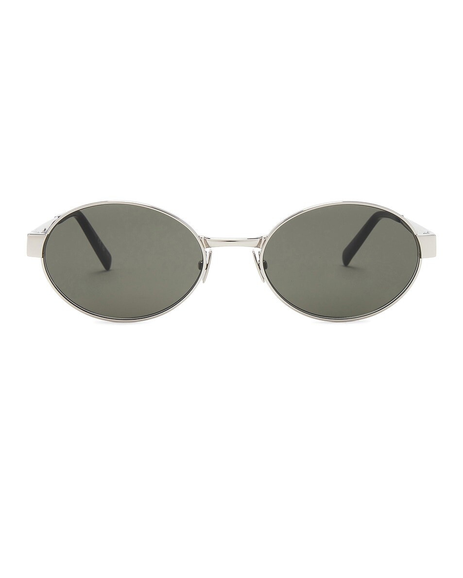 

SL 692 Солнцезащитные очки Saint Laurent, цвет Silver & Grey