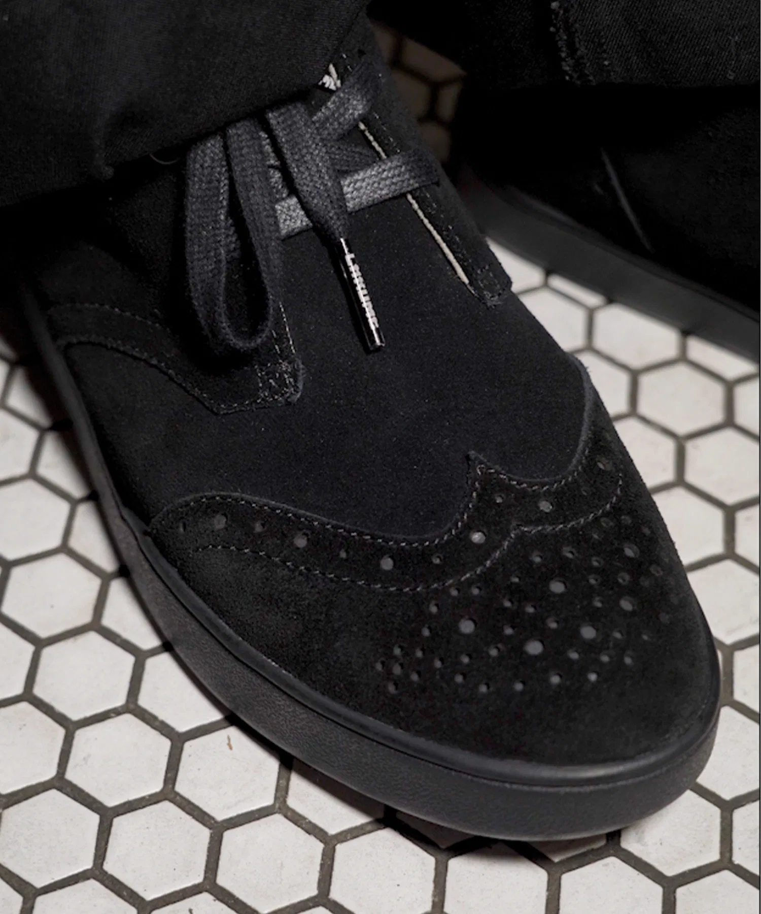 Мужские/женские ботинки CHROME A27 WINGTIP BKSU