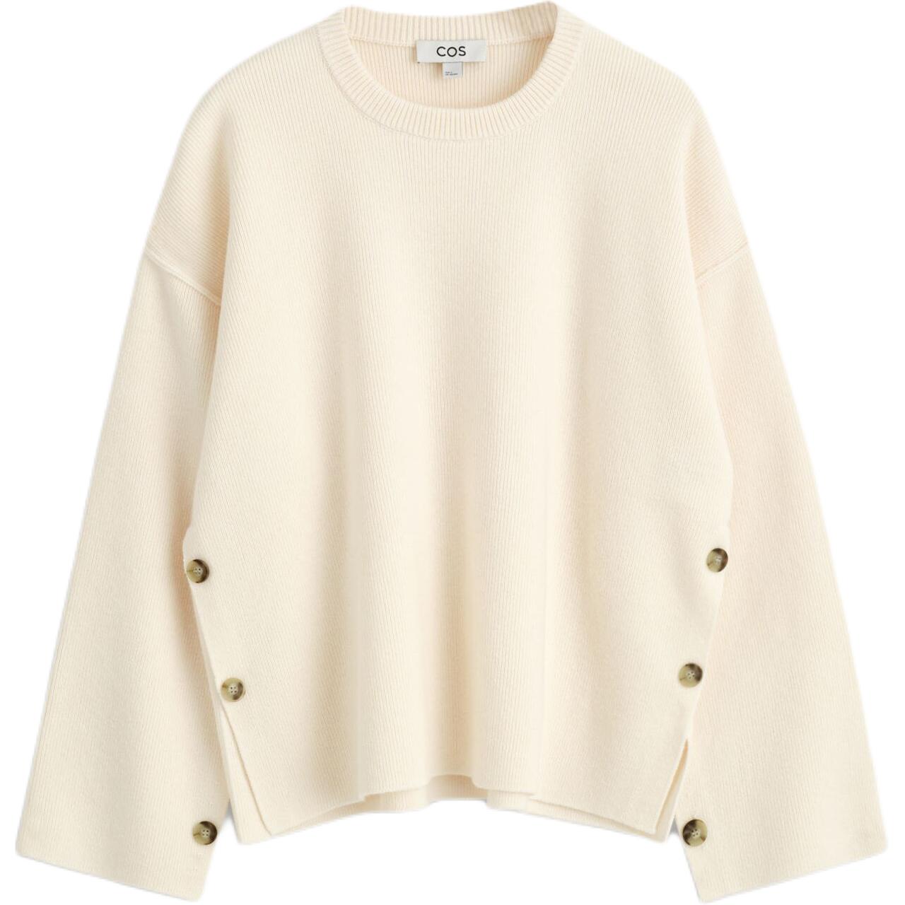 

COS Свитер женский Ivory с круглым вырезом