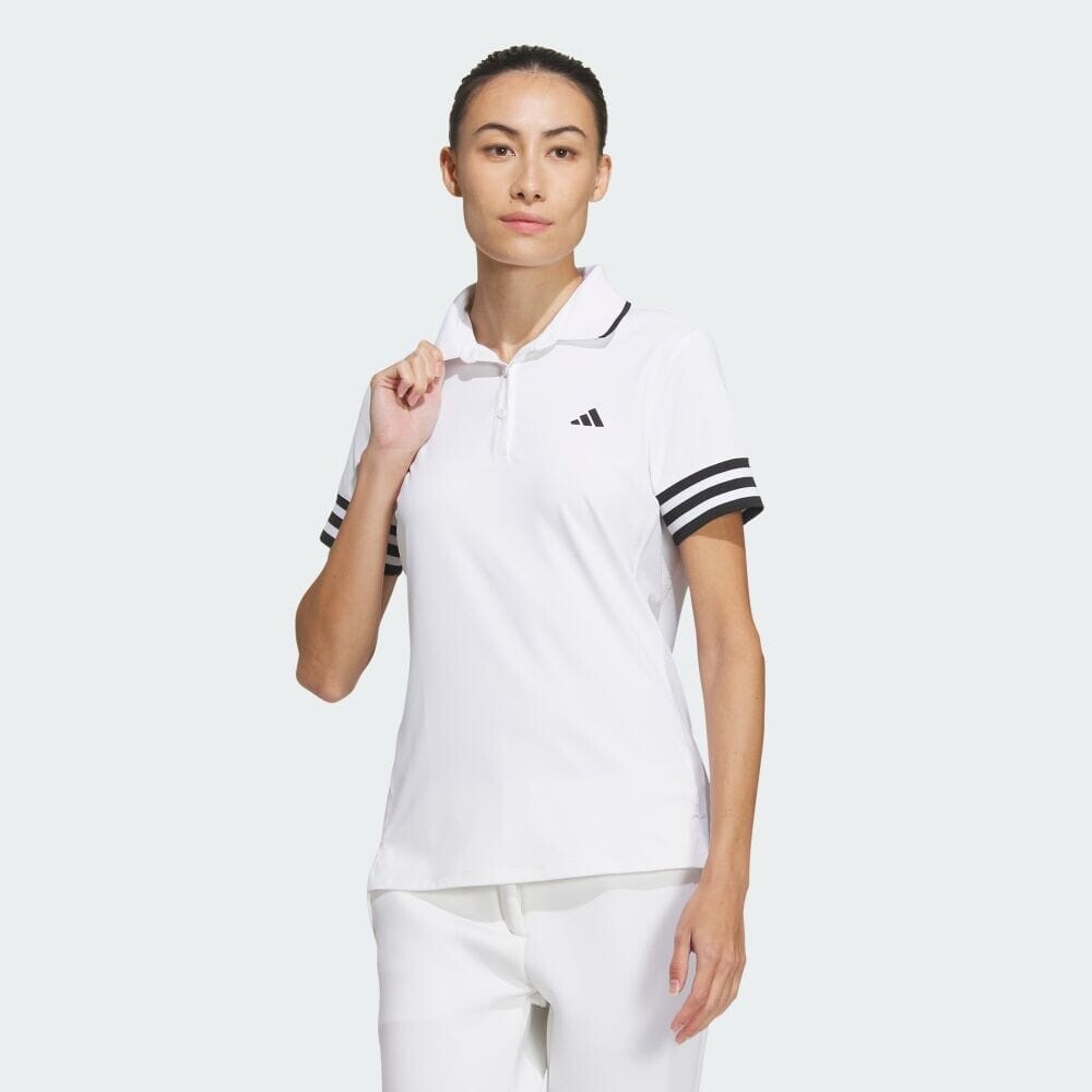 

Поло Adidas 3-Stripes Mesh Vent Polo, белый