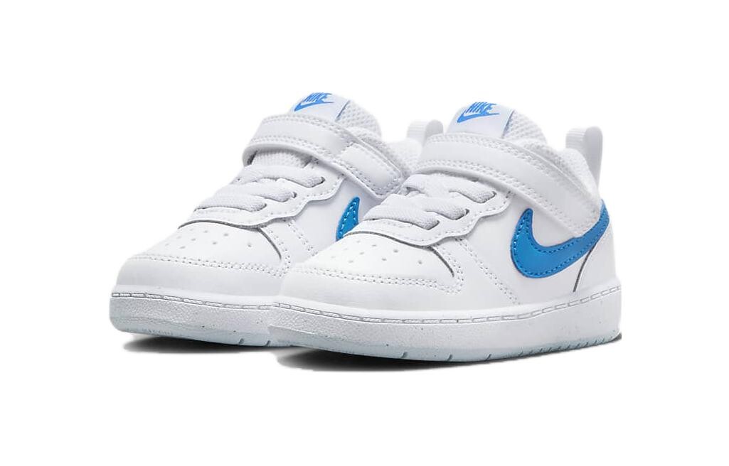 Кроссовки Nike Court Borough Low 2 TD 'White Photo Blue' — фото 3